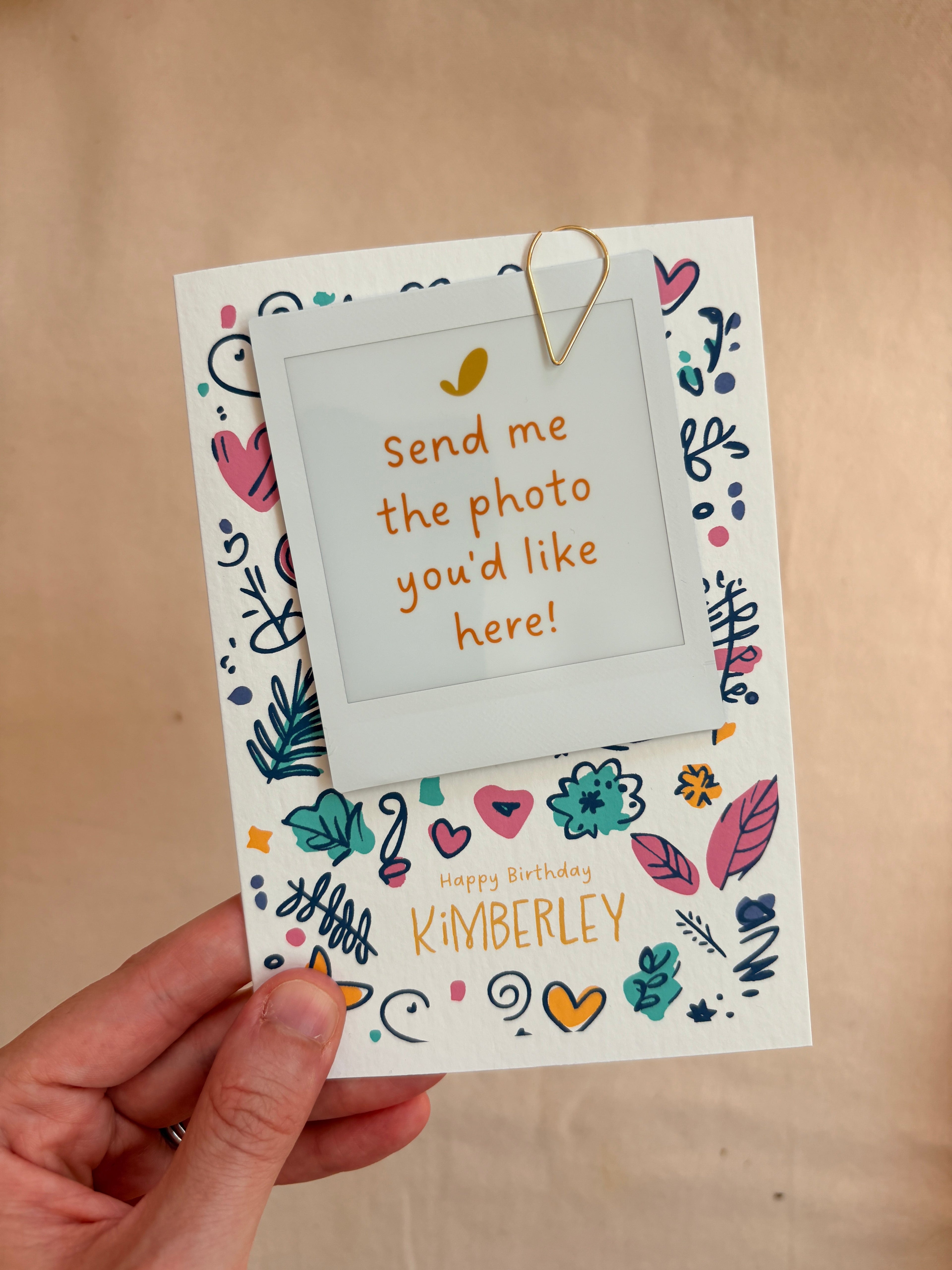 Polaroid Cards