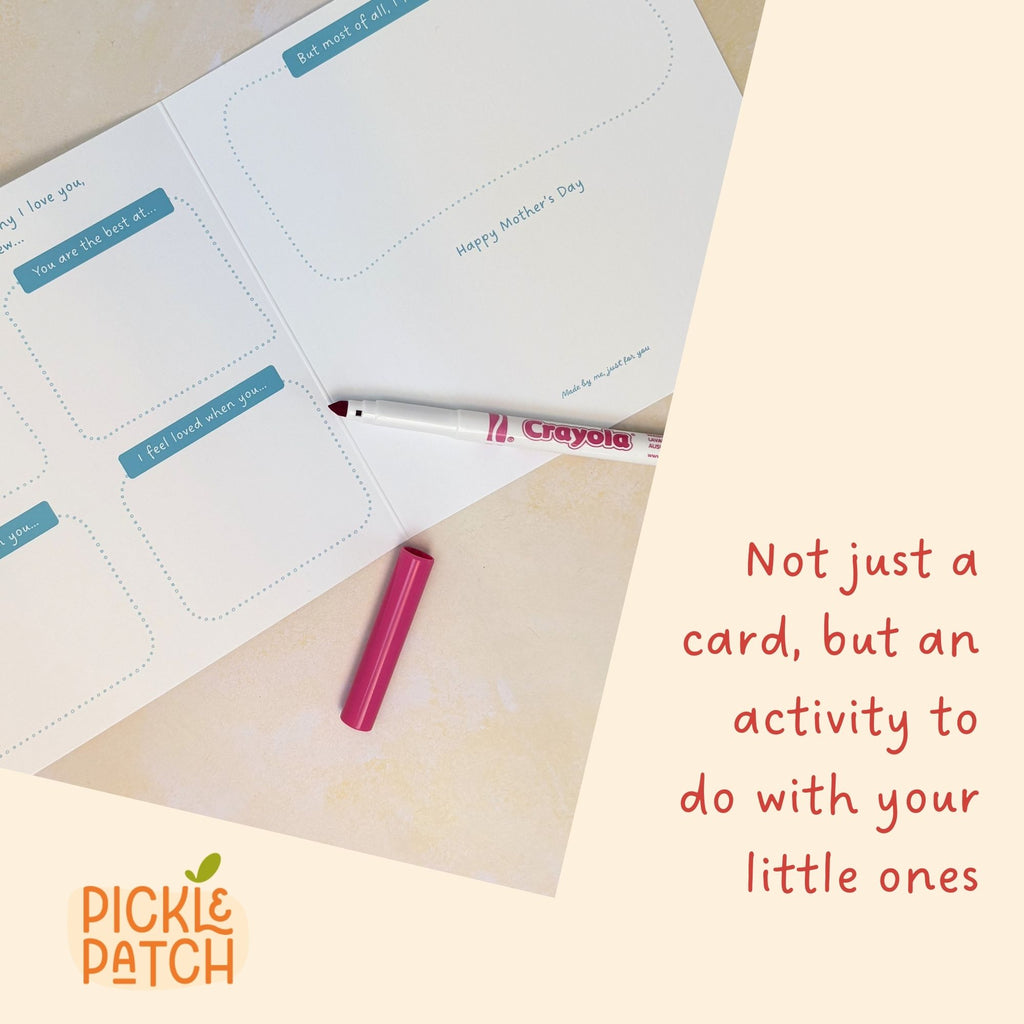 Personalised Mothers Day Card – Sentimental Keepsake Gift