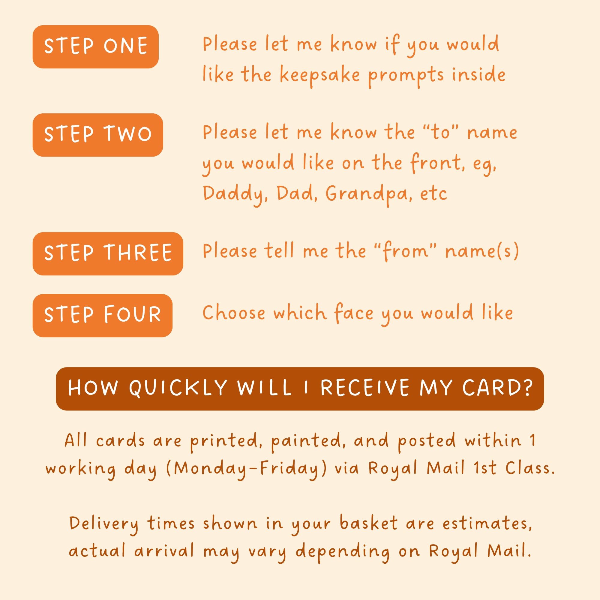 Personalised Interactive Father’s Day Card From Kids