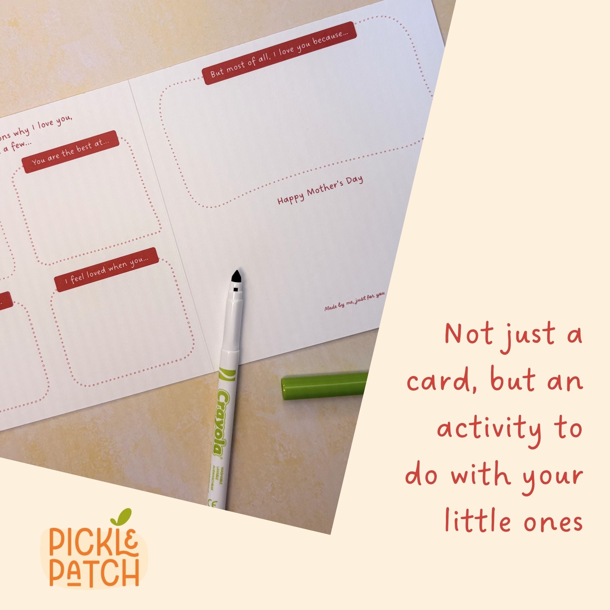 Personalised Mothers Day Card – Heartfelt Gift For Mum