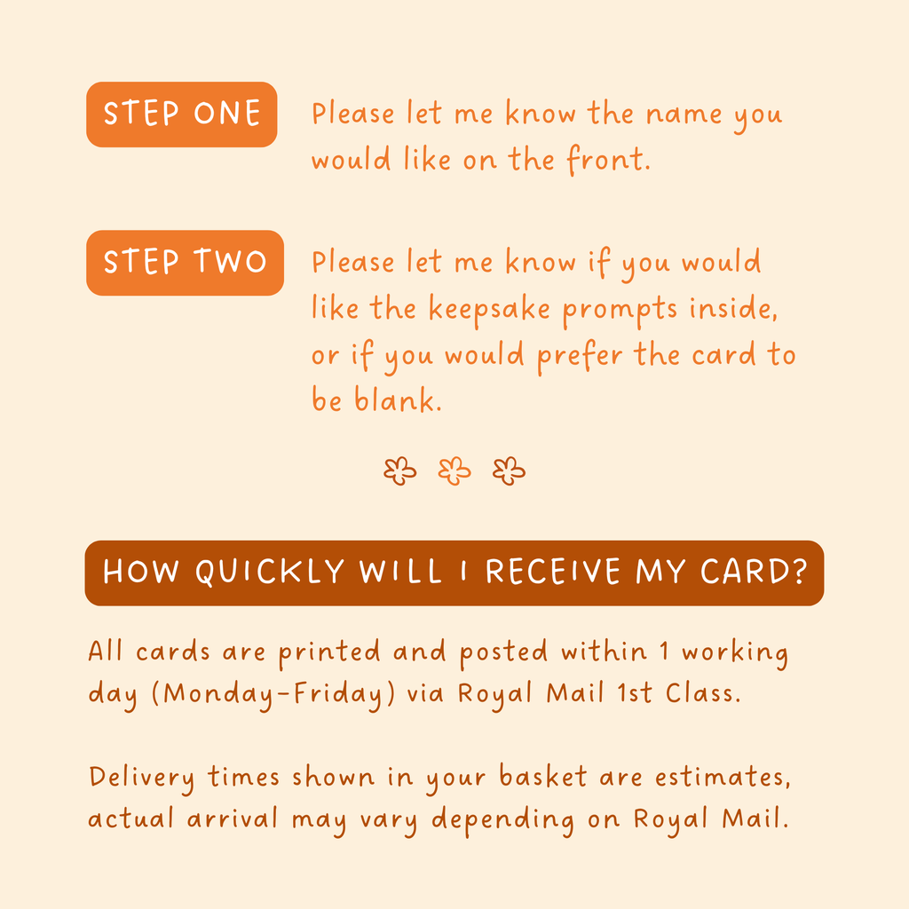 Personalised Baby’s First Eid Card – First Eid Keepsake