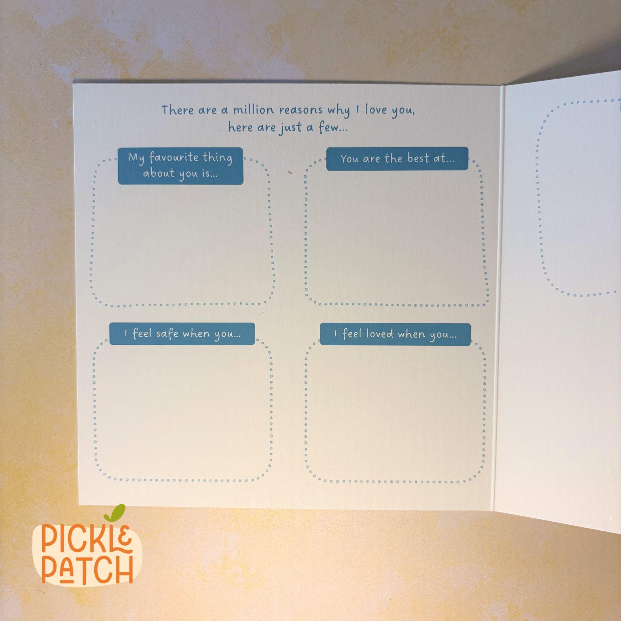 Custom Message Card Personalized Mothers Day Design Fill In Blank Format Sentimental Keepsake Gift Premium Quality Cardstock Square Greeting Card Heartfelt Message Design Special Occasion Present First Time Mom Gift Meaningful Present Idea