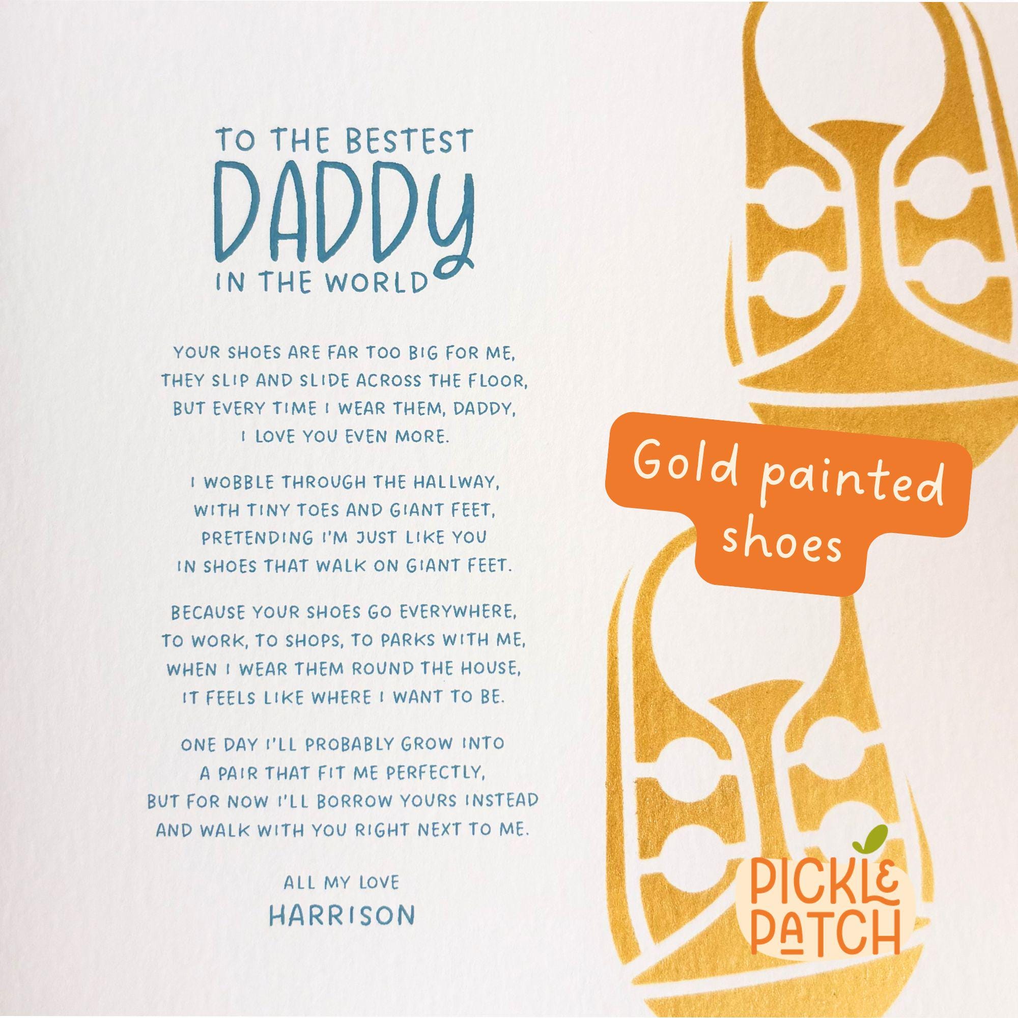 Personalised Father's Day Card