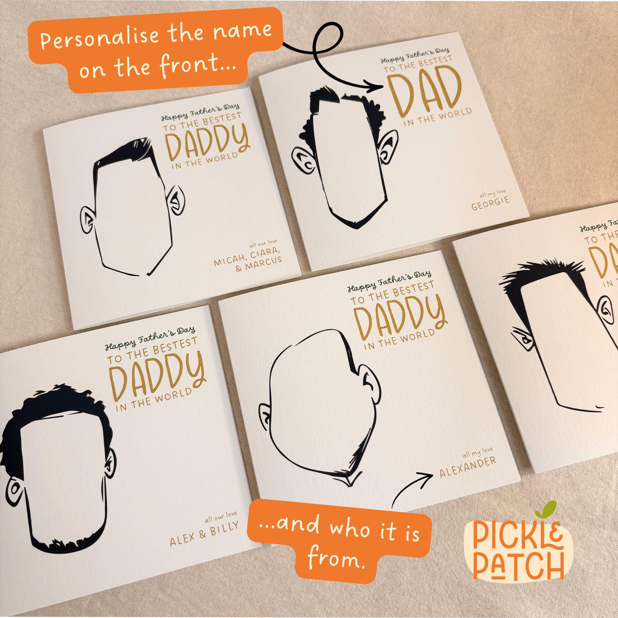 Personalised Interactive Father’s Day Card From Kids