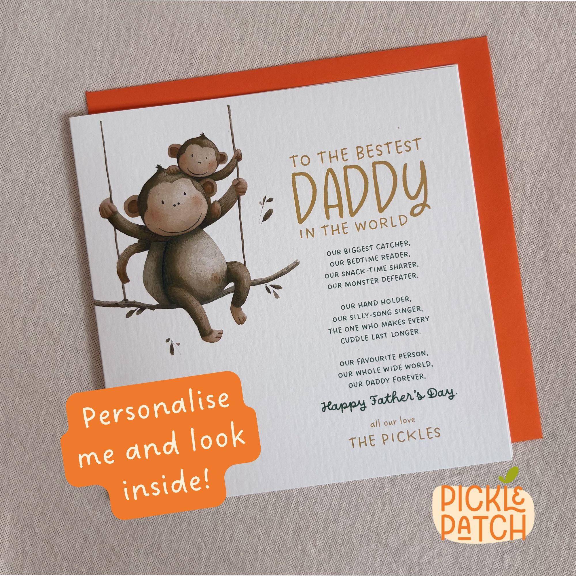 Personalised Father’s Day Card
