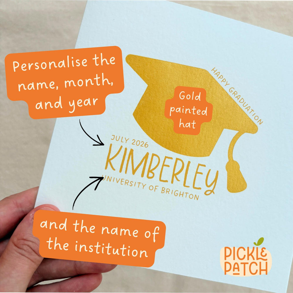 University Graduation Card