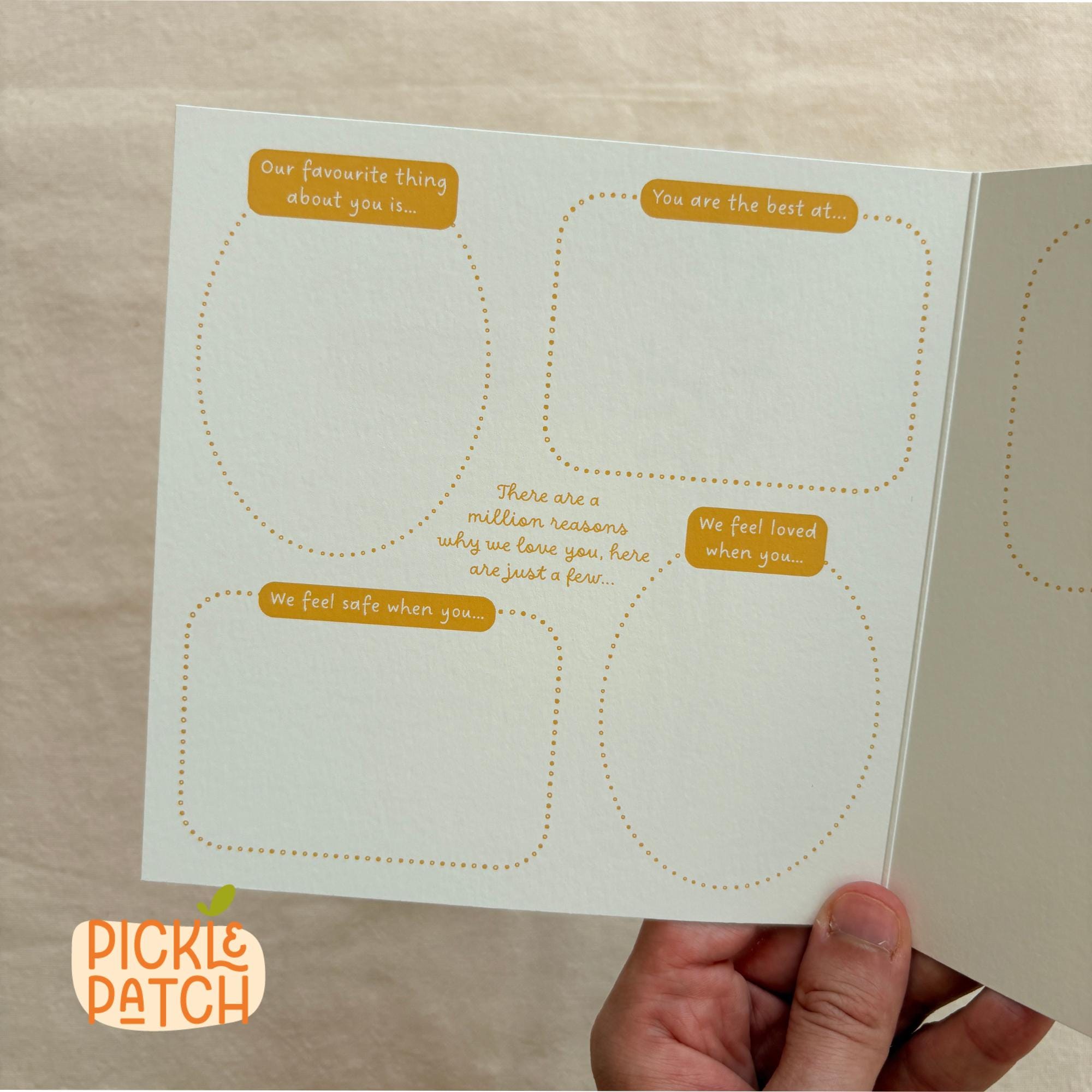 Personalised Birthday Card for Flower Lovers