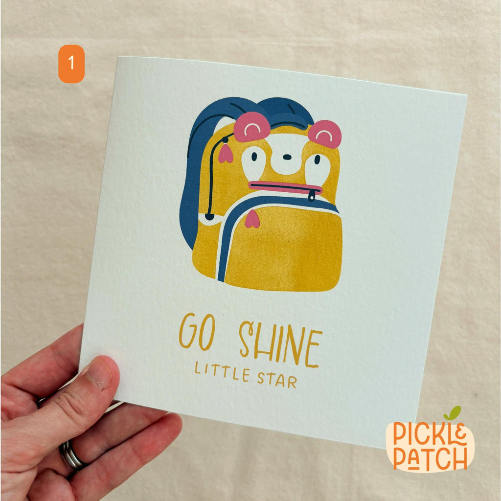 Personalised First Day of School Card