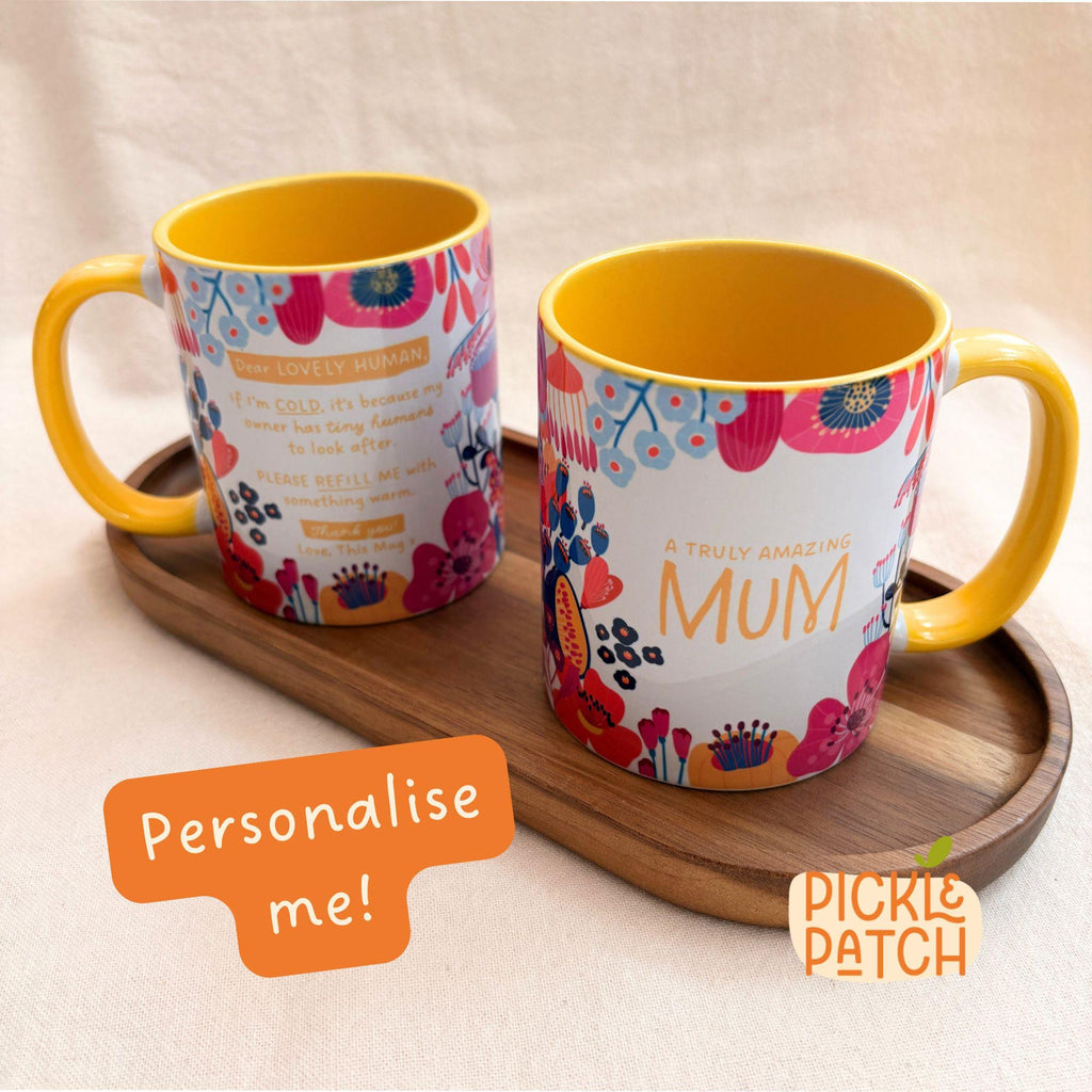 Personalised Ceramic Mug For Mummy Friends and Best Friends That Are Mums